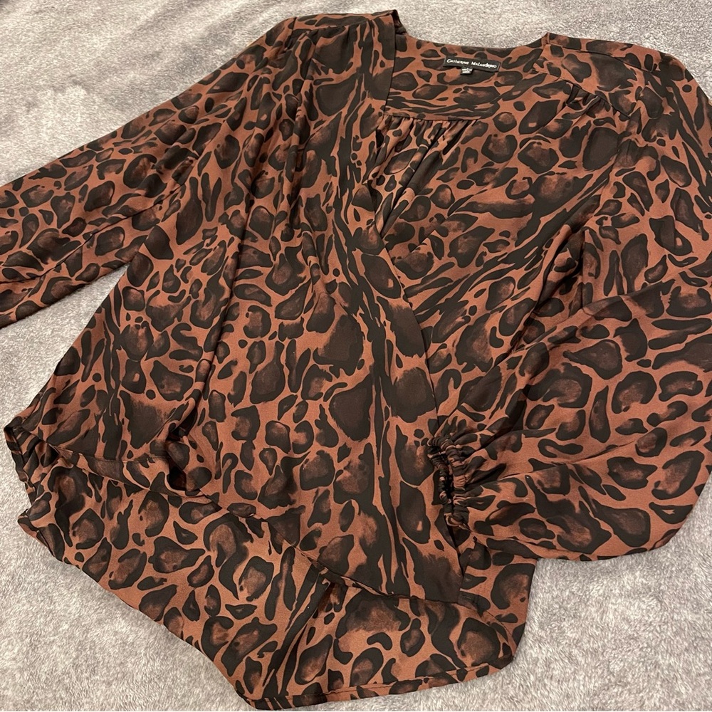 Leopard Print Women's Top
